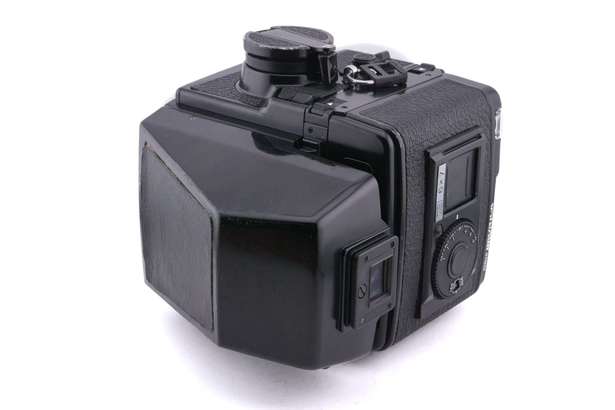 Zenza Bronica GS-1 + 120 Film Back GS (6x6) + AE Prism