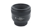 Nikon 50mm f1.8 AF-S Nikkor G