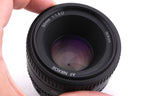 Nikon 50mm f1.8 AF Nikkor D