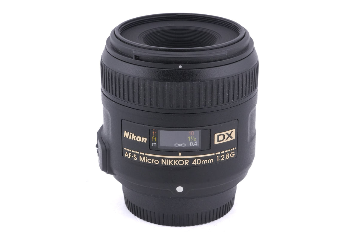 Nikon 40mm f2.8 AF-S Micro Nikkor G