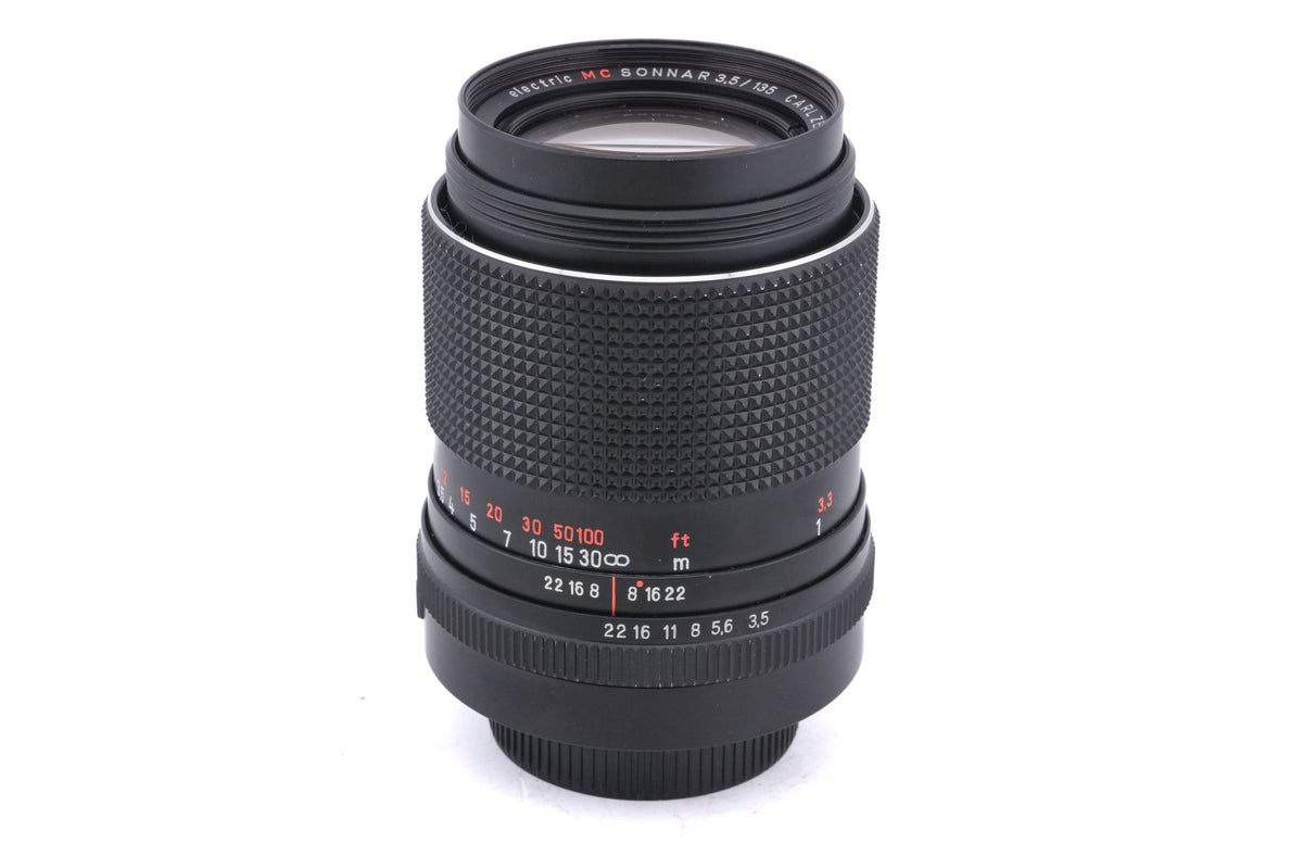 Carl Zeiss 135mm f3.5 Jena Sonnar DDR Electric MC