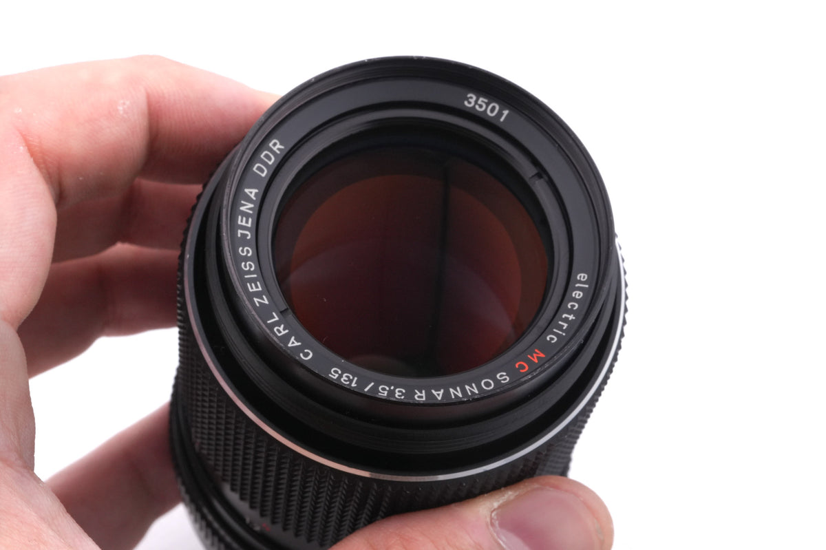 Carl Zeiss 135mm f3.5 Jena Sonnar DDR Electric MC