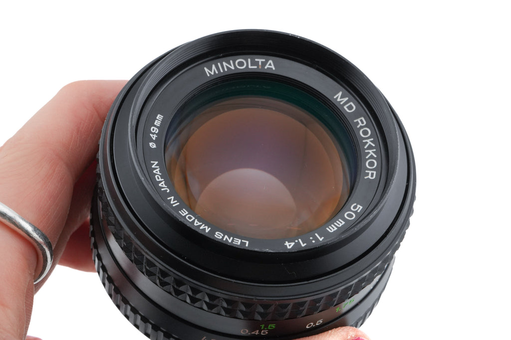 Minolta 50mm f1.4 MD Rokkor