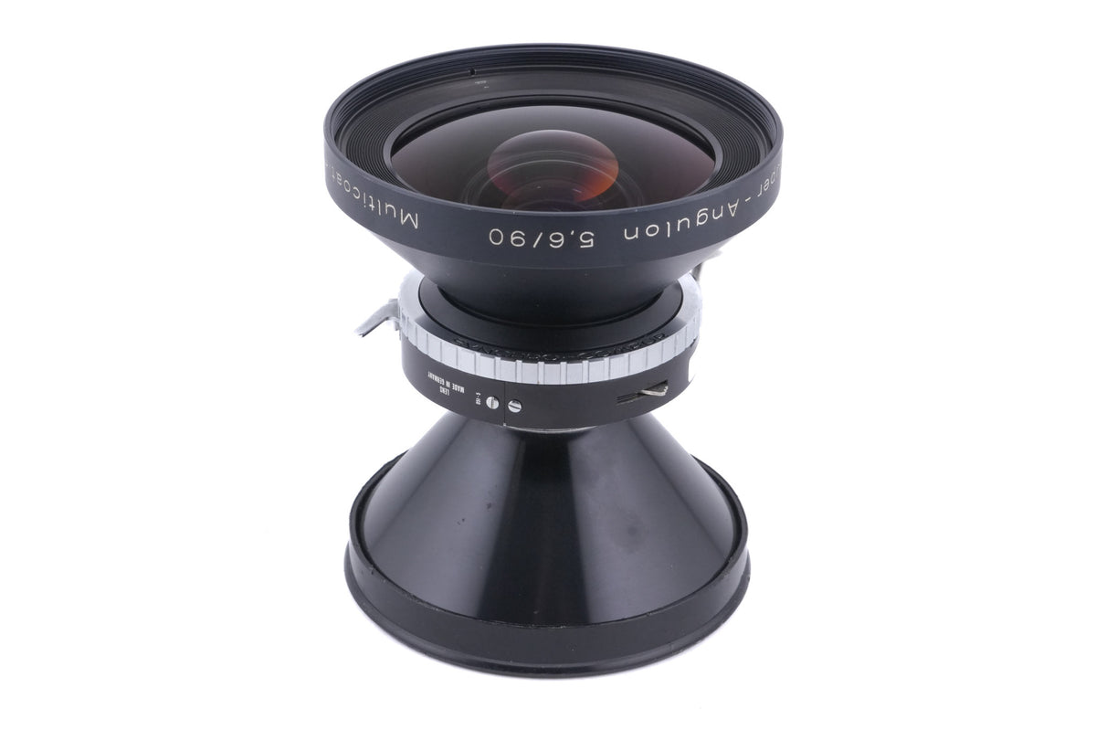 Schneider-Kreuznach 90mm f5.6 Super-Angulon (Shutter)