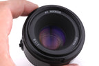 Nikon 50mm f1.8 AF Nikkor