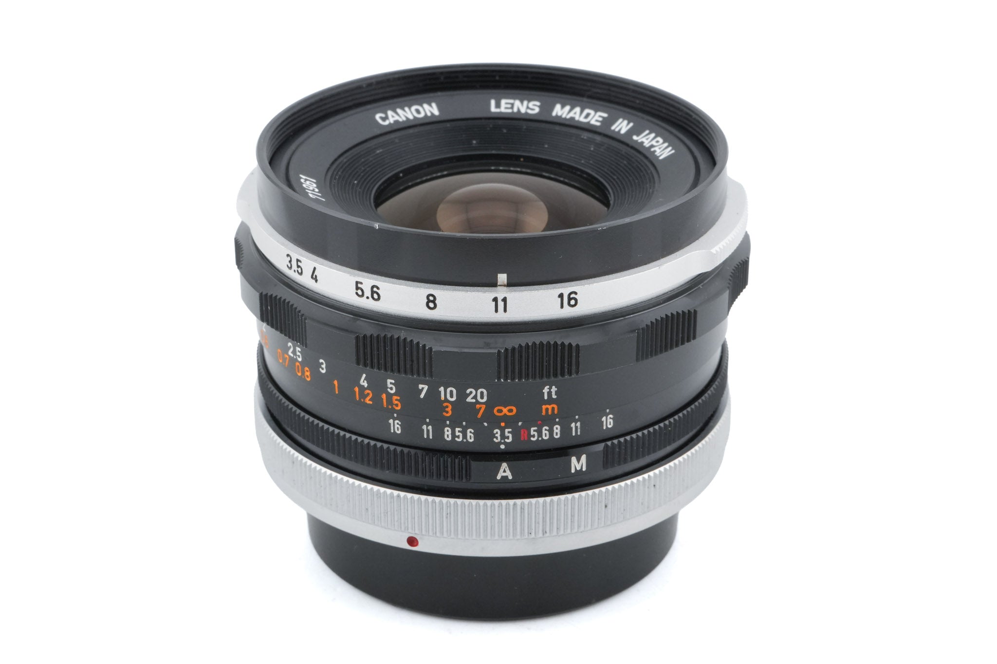 Canon 28mm f3.5 FL