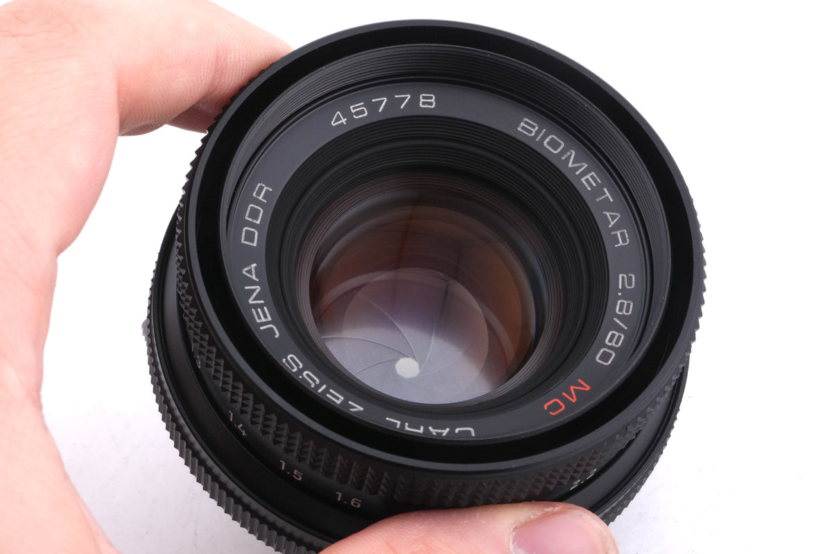Carl Zeiss 80mm f2.8 Biometar Jena DDR MC