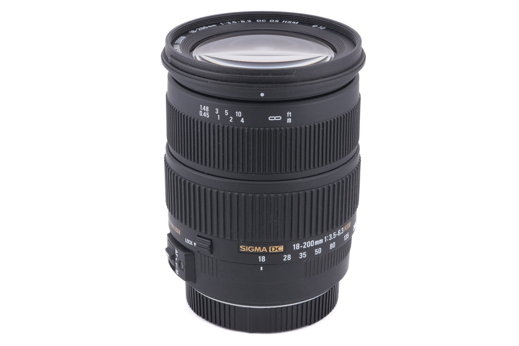 Sigma 18-200mm f3.5-6.3 DC OS HSM
