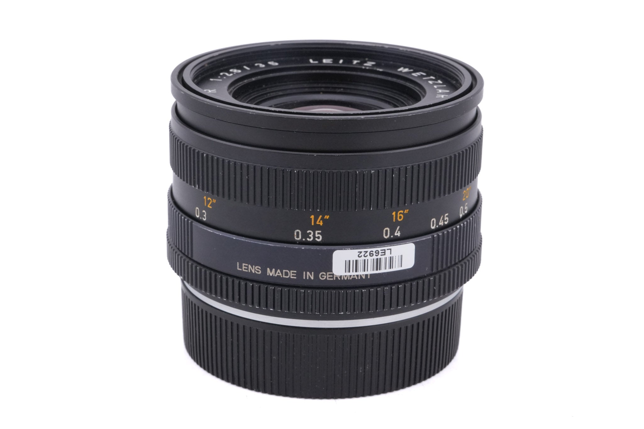 Leica 35mm f2.8 Elmarit-R (Type III) (3-Cam) (11231)