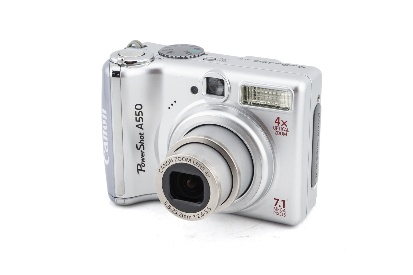 Canon PowerShot A550 - Camera