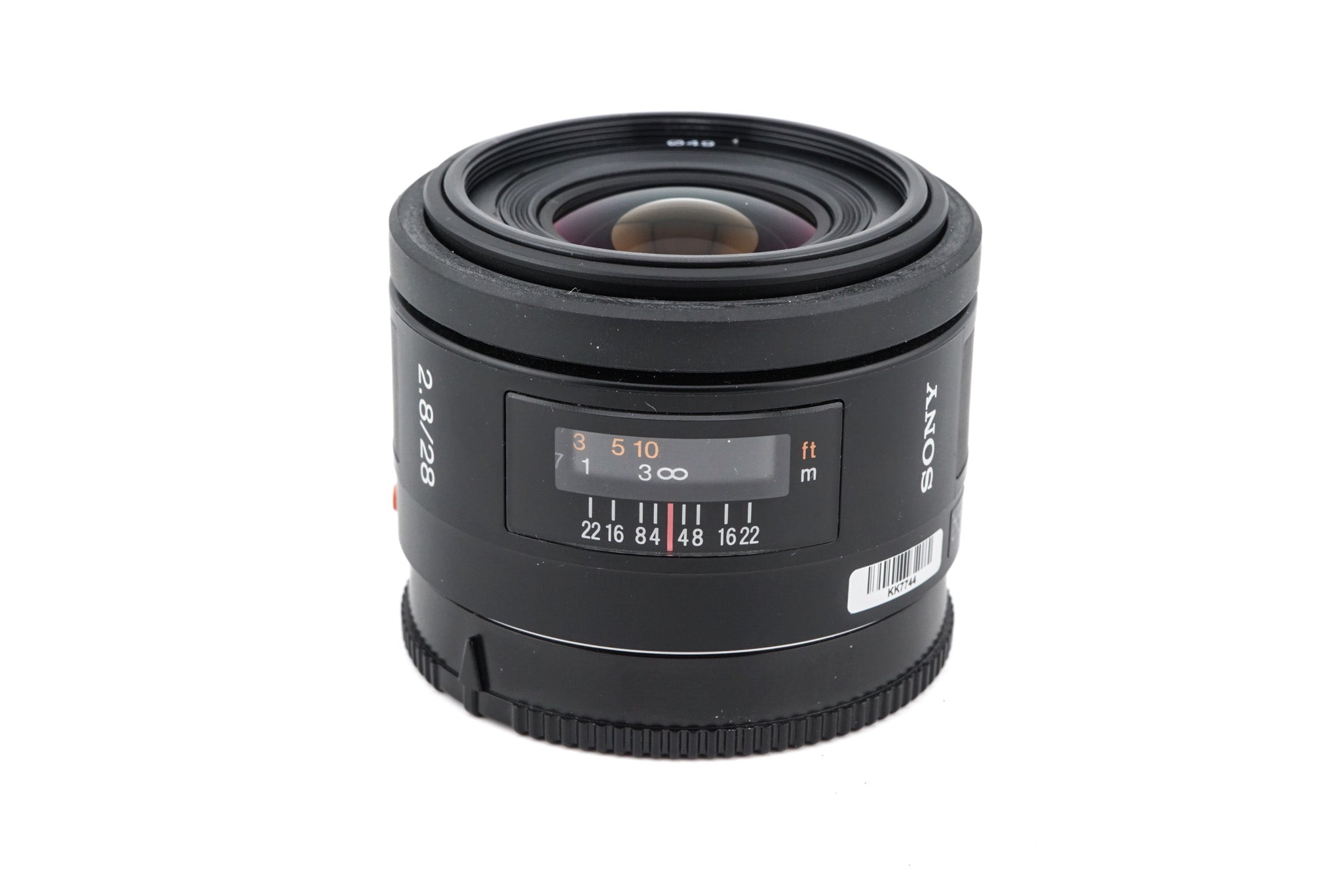 Sony 28mm f2.8 (SAL20F28) - Lens