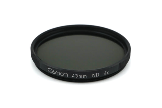 Canon 43mm Neutral Density Filter ND 4X - Accessory