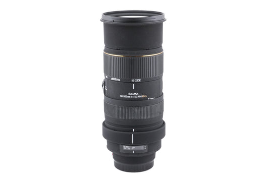 Sigma 50-500mm f4-6.3 EX APO DG HSM - Lens