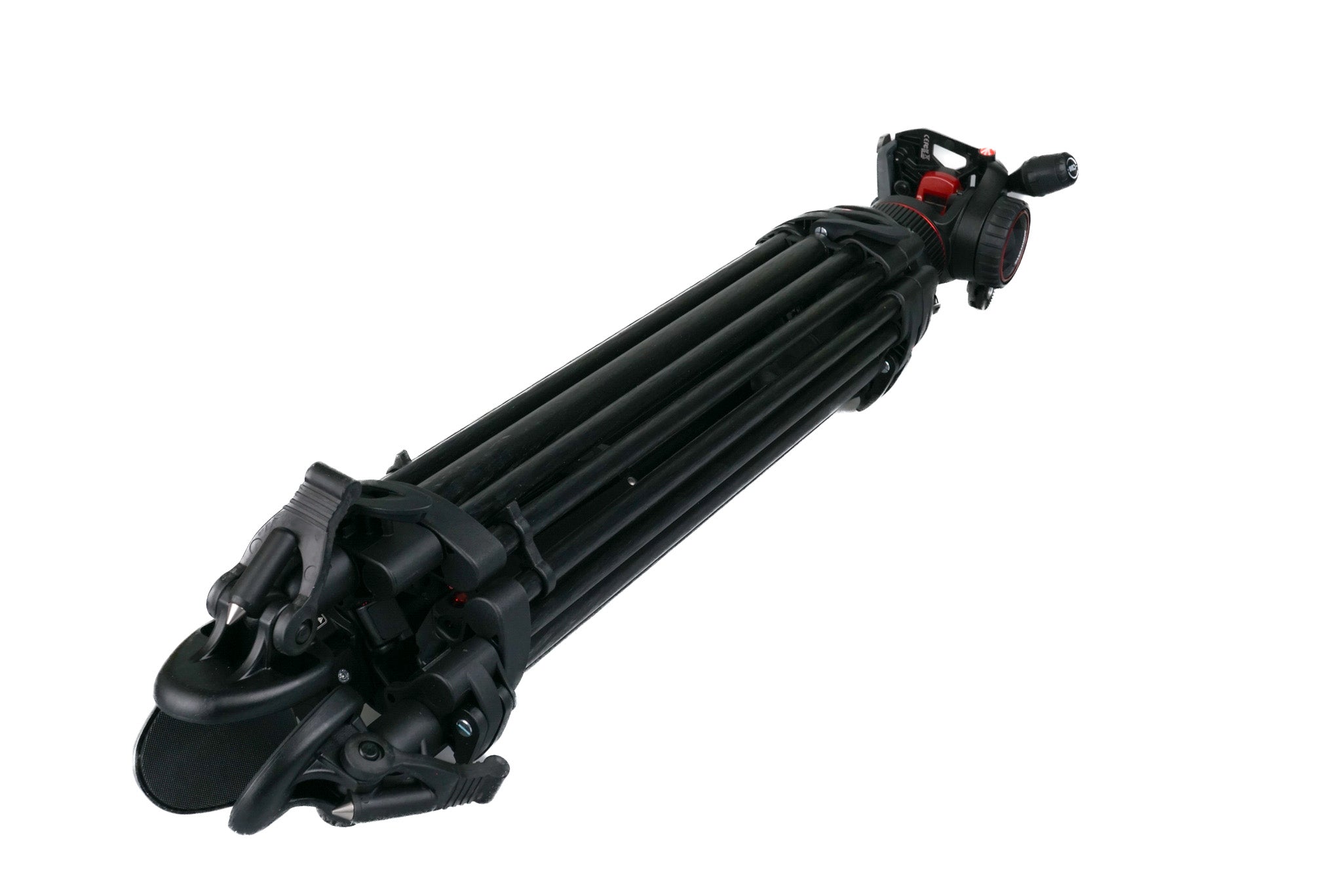 Manfrotto Carbon Twin Leg Video Tripod (MVTTWINMC) + Nitrotech N12 Fluid Video Head (MVHN12AH)