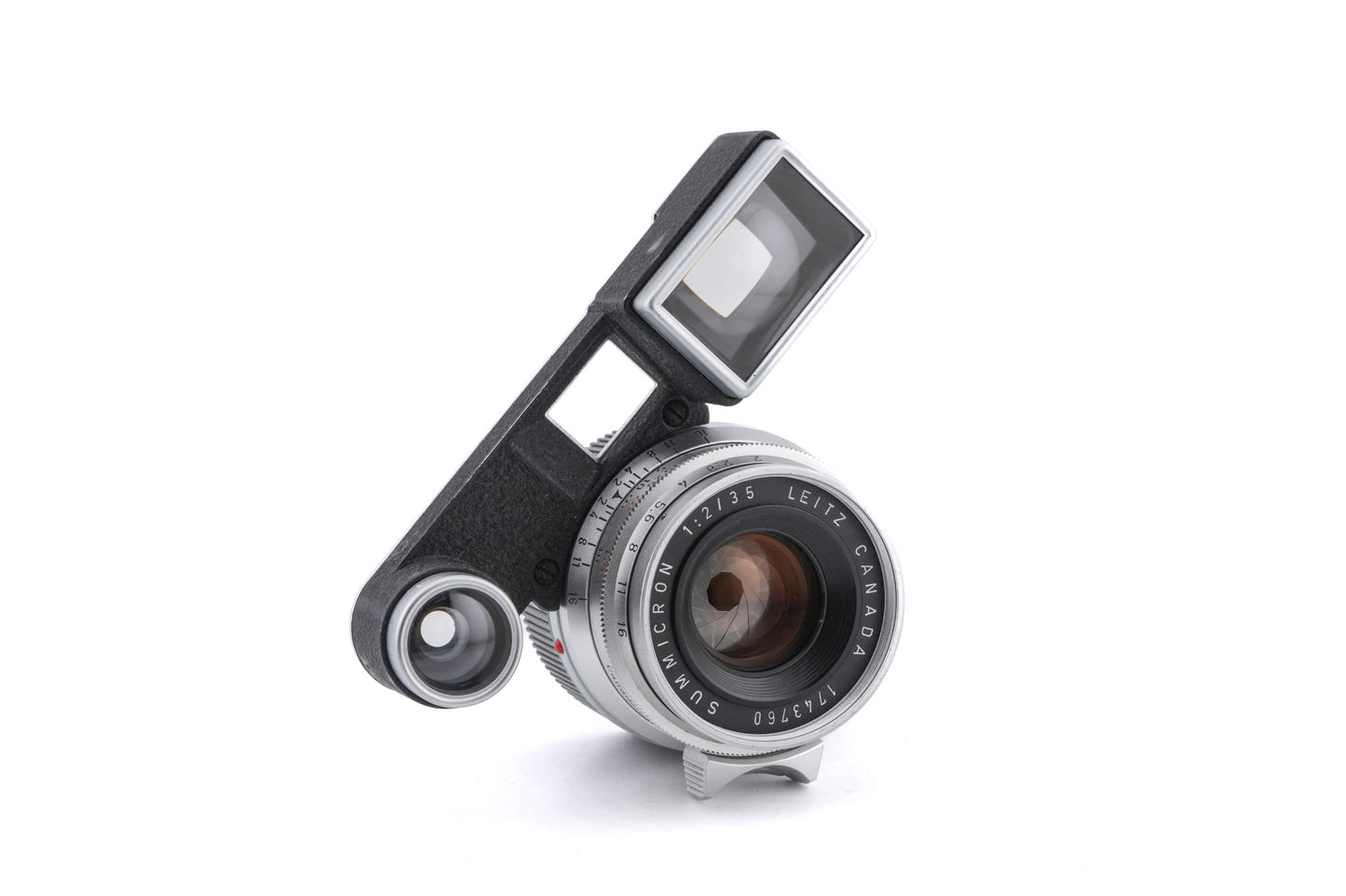 Leica 35mm f2 Summicron (Type I, Goggles) (8-Element) (Silver, SAMWO / 11108)