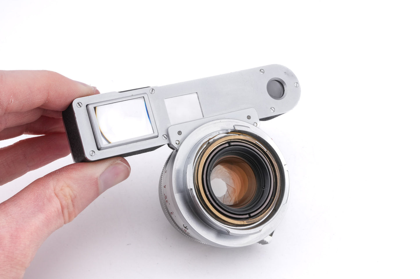 Leica 35mm f2 Summicron (Type I, Goggles) (8-Element) (Silver, SAMWO / 11108)