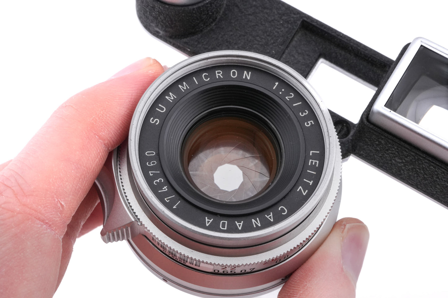 Leica 35mm f2 Summicron (Type I, Goggles) (8-Element) (Silver, SAMWO / 11108)