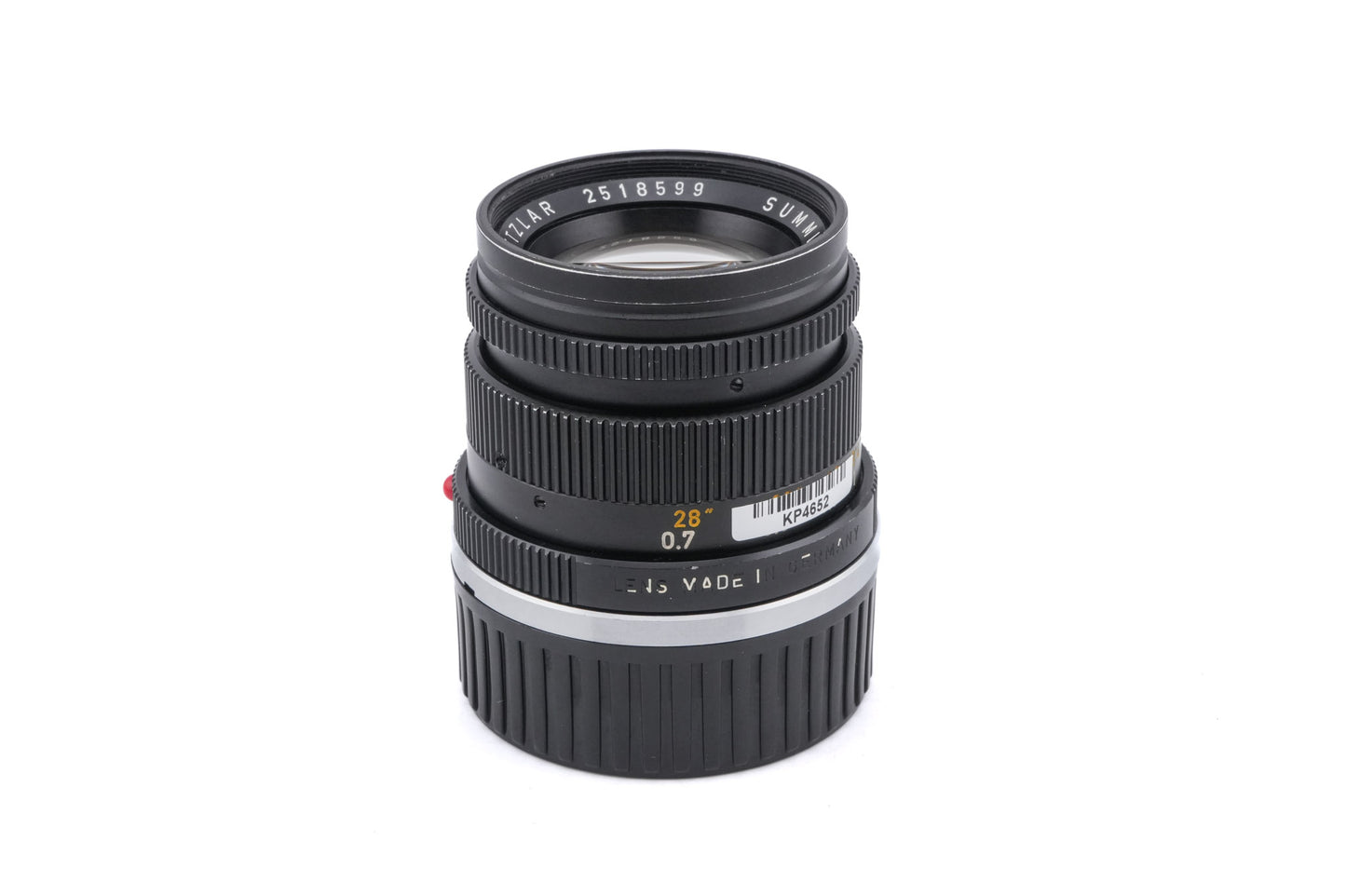 Leica 50mm f2 Summicron (Type III) (11817)