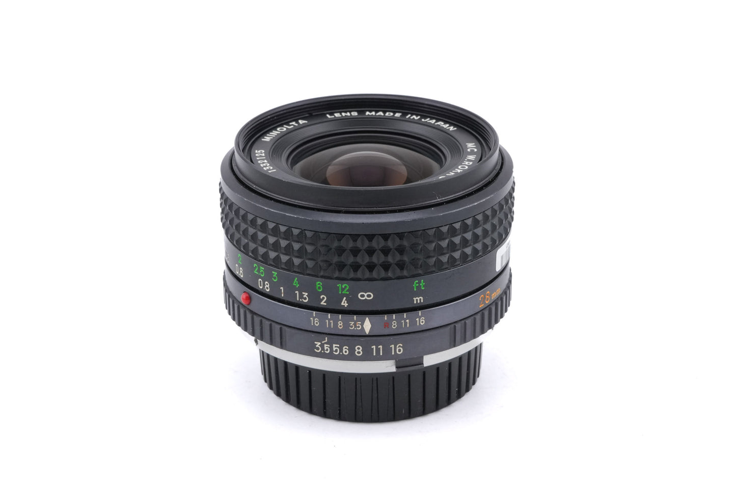 Minolta 28mm f3.5 MC W.Rokkor