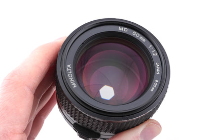 Minolta 50mm f1.2 MD