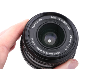 Minolta 35mm f2.8 MD W.Rokkor (New)