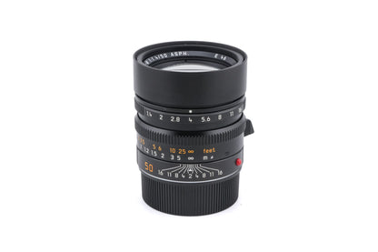 Leica 50mm f1.4 Summilux-M ASPH. (Type I) (Black, 11891 / 11716)