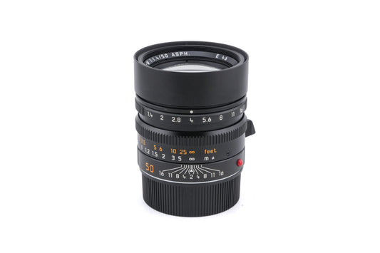Leica 50mm f1.4 Summilux-M ASPH. (Type I) (Black, 11891 / 11716)