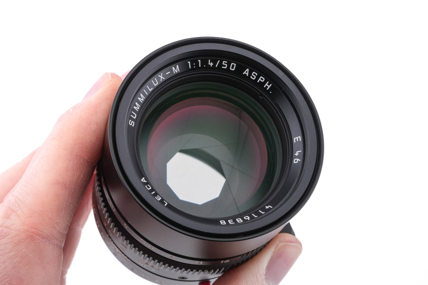 Leica 50mm f1.4 Summilux-M ASPH. (Type I) (Black, 11891 / 11716)