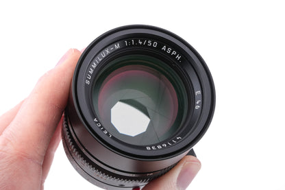 Leica 50mm f1.4 Summilux-M ASPH. (Type I) (Black, 11891 / 11716)