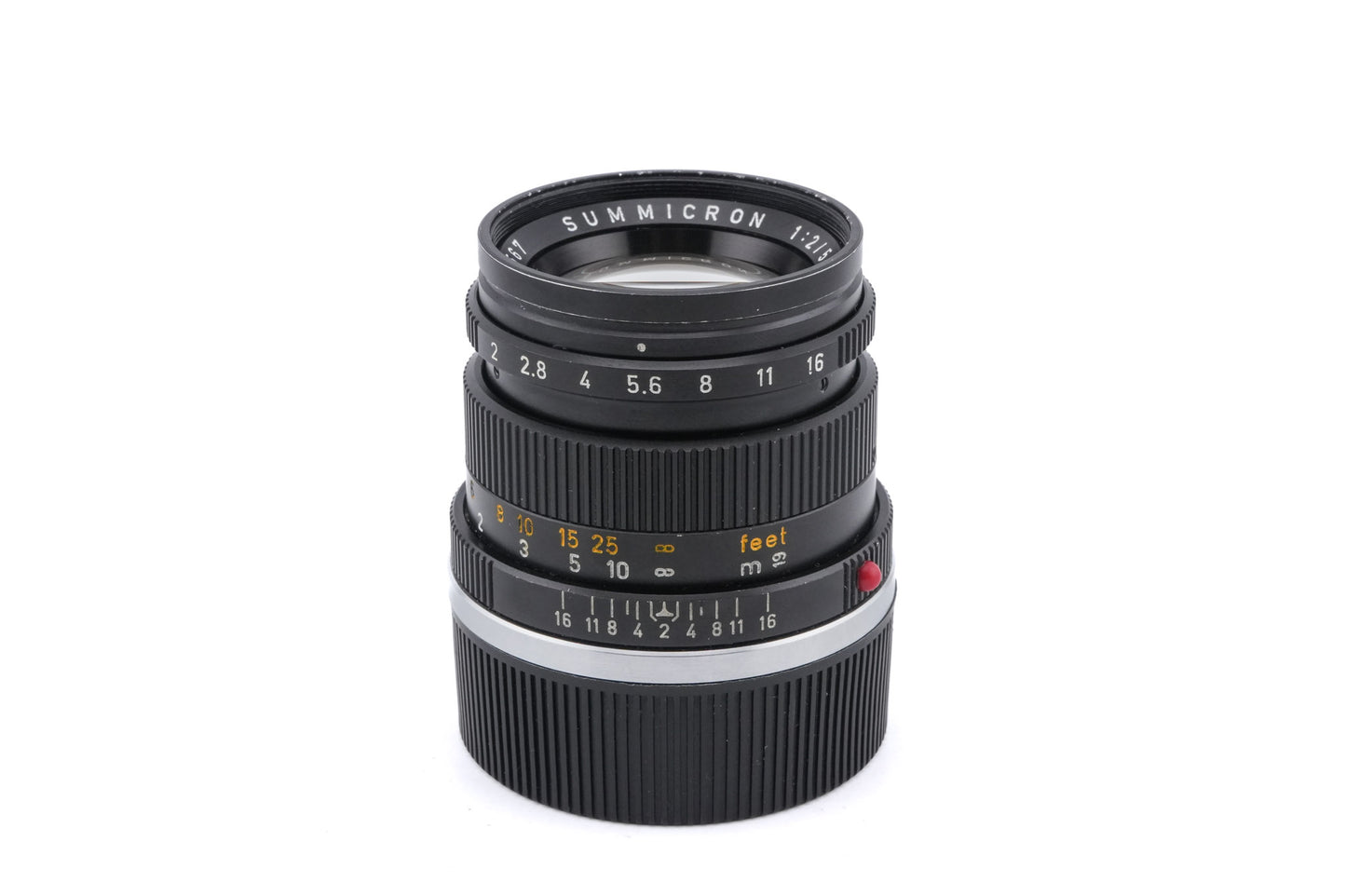 Leica 50mm f2 Summicron (Type III) (11817)