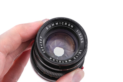 Leica 50mm f2 Summicron (Type III) (11817)