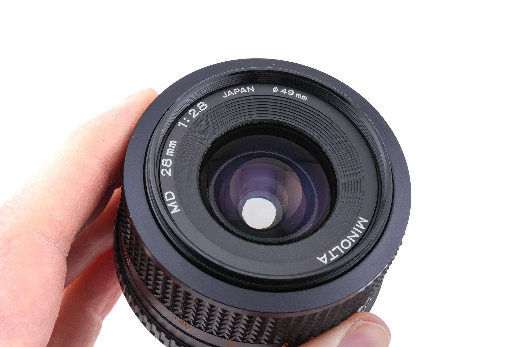 MINOLTA MD 28mm F2.8 後期型 【光学美品】 Minolta 28mm f2.8 MD – Kamerastore