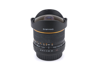 Samyang 8mm f3.5 Fish-Eye CS