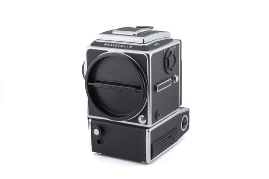 Hasselblad 553ELX (Chrome, 10067) + Waist Level Finder (New / Chrome, 42315) + Standard Focusing Screen (42161)