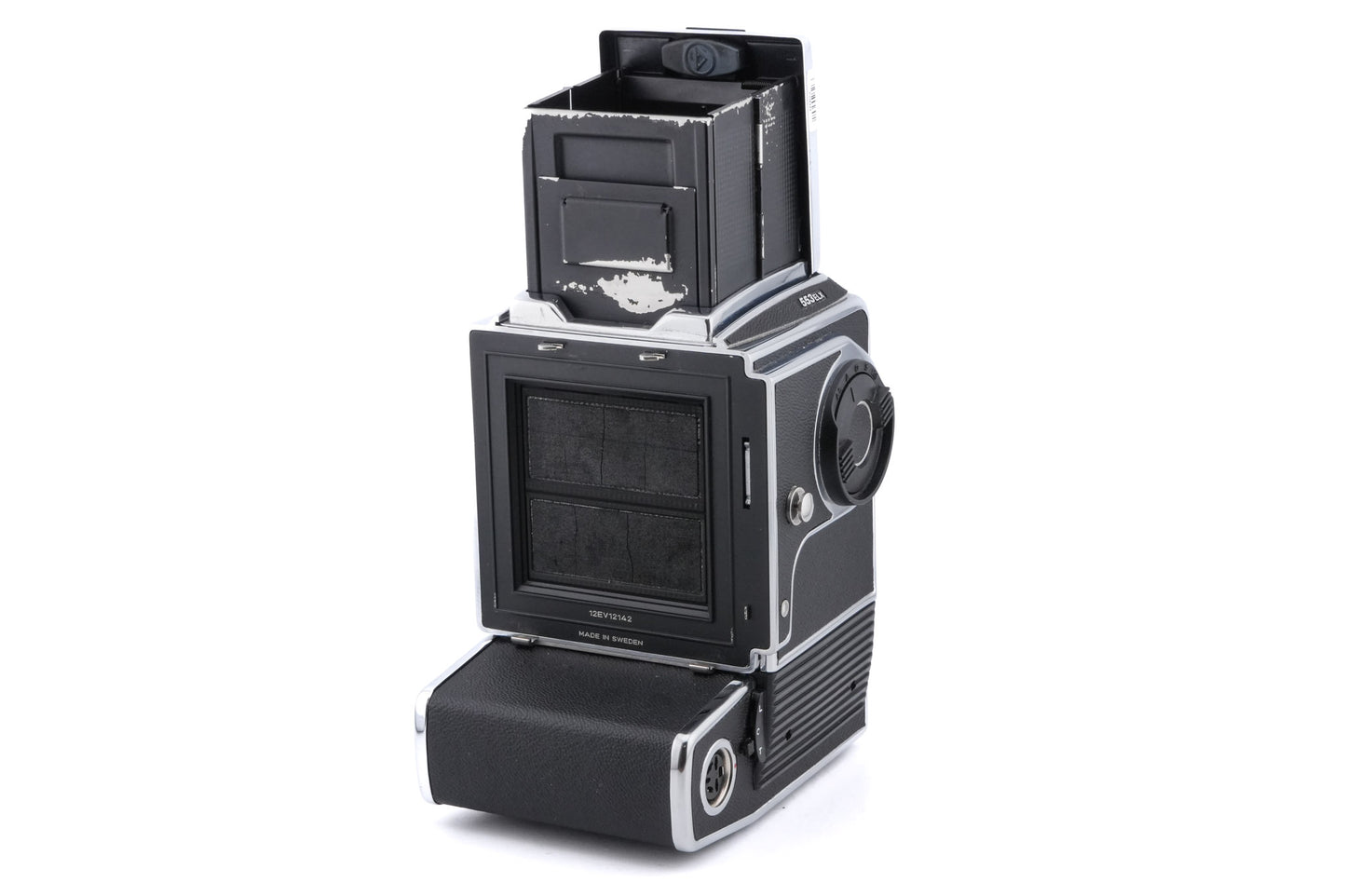 Hasselblad 553ELX (Chrome, 10067) + Waist Level Finder (New / Chrome, 42315) + Standard Focusing Screen (42161)
