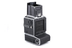 Hasselblad 553ELX (Silver, 10167) + Waist Level Finder (New / Chrome, 42315) + Standard Focusing Screen (42161)