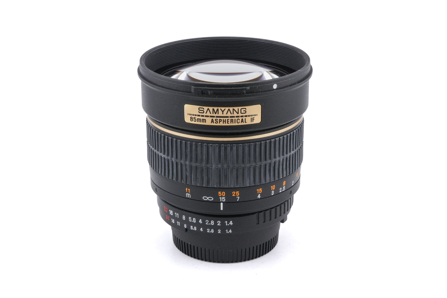Samyang 85mm f1.4 IF Aspherical AI-S