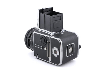 Hasselblad 503CW (10243 / 10246) + 80mm f2.8 Planar T* CB + Waist Level Finder (New / Chrome, 42315) + A12N Film Magazine + Acute Matte Focusing Screen (42165)