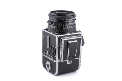 Hasselblad 503CW (10243 / 10246) + 80mm f2.8 Planar T* CB + Waist Level Finder (New / Chrome, 42315) + A12N Film Magazine + Acute Matte Focusing Screen (42165)