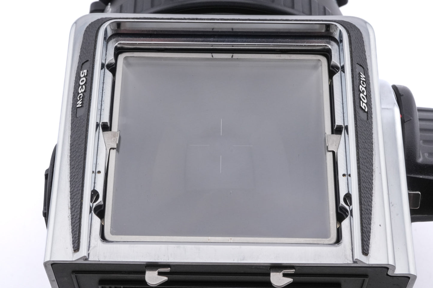 Hasselblad 503CW (10243 / 10246) + 80mm f2.8 Planar T* CB + Waist Level Finder (New / Chrome, 42315) + A12N Film Magazine + Acute Matte Focusing Screen (42165)