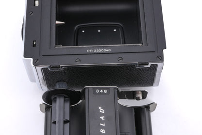 Hasselblad 503CW (10243 / 10246) + 80mm f2.8 Planar T* CB + Waist Level Finder (New / Chrome, 42315) + A12N Film Magazine + Acute Matte Focusing Screen (42165)