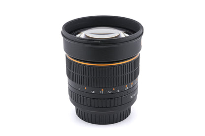 Samyang 85mm f1.4 Aspherical IF
