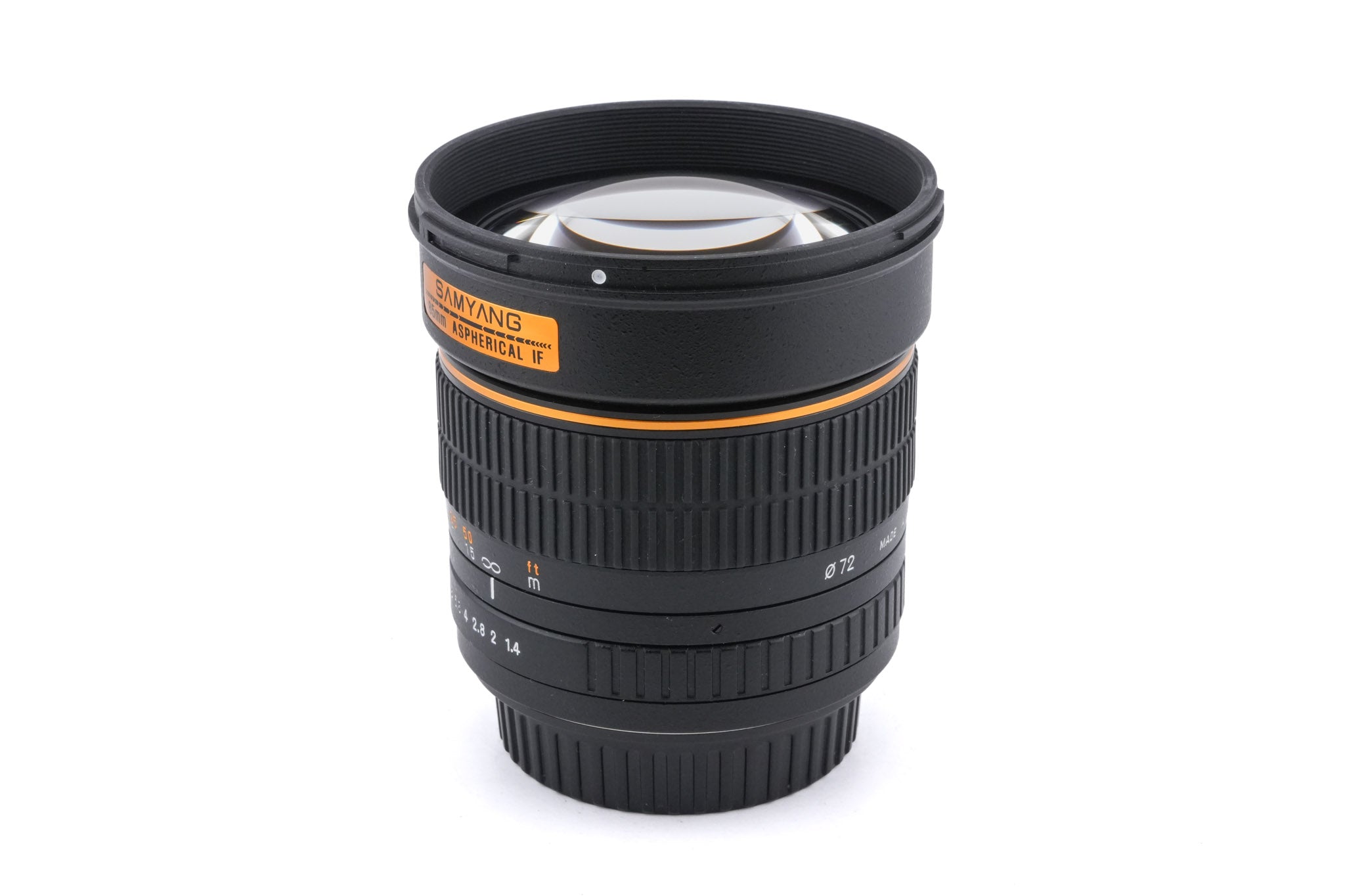 レンズ(ズーム) SAMYANG 85mm f1.4 ASPHERICAL IF CANON Samyang 85mm f/1.4 Aspherical IF Lens for Micro Four SY85M-MFT