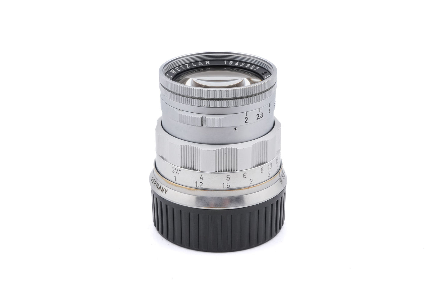 Leica 50mm f2 Summicron (Type II) (Silver, SOOIC-MS / SOSIC / 11118 / 11618 / 11818)