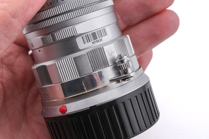 Leica 50mm f2 Summicron (Type II) (Silver, SOOIC-MS / SOSIC / 11118 / 11618 / 11818)