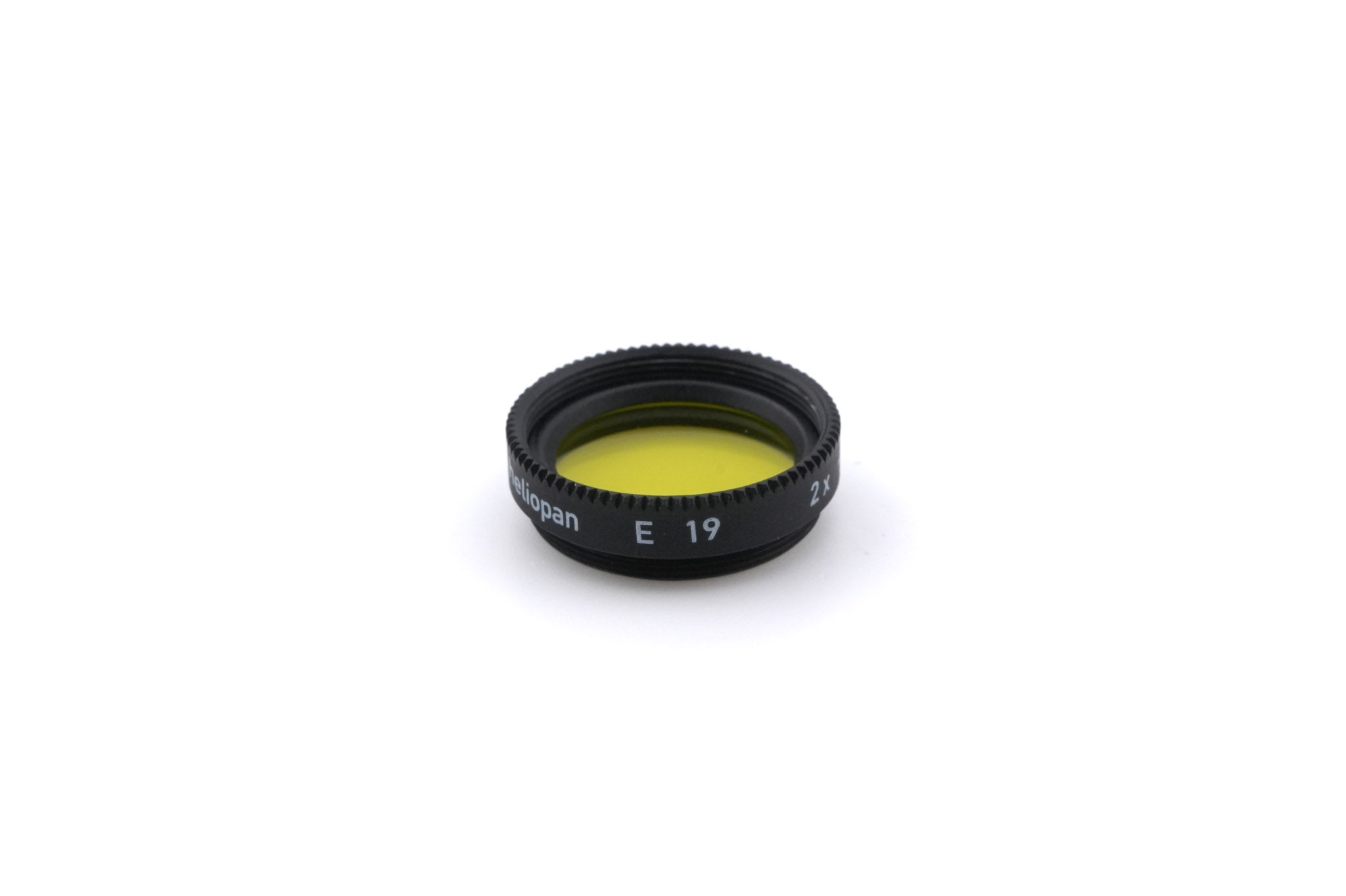 Heliopan 19mm Yellow Filter 2x -1 - Accessory