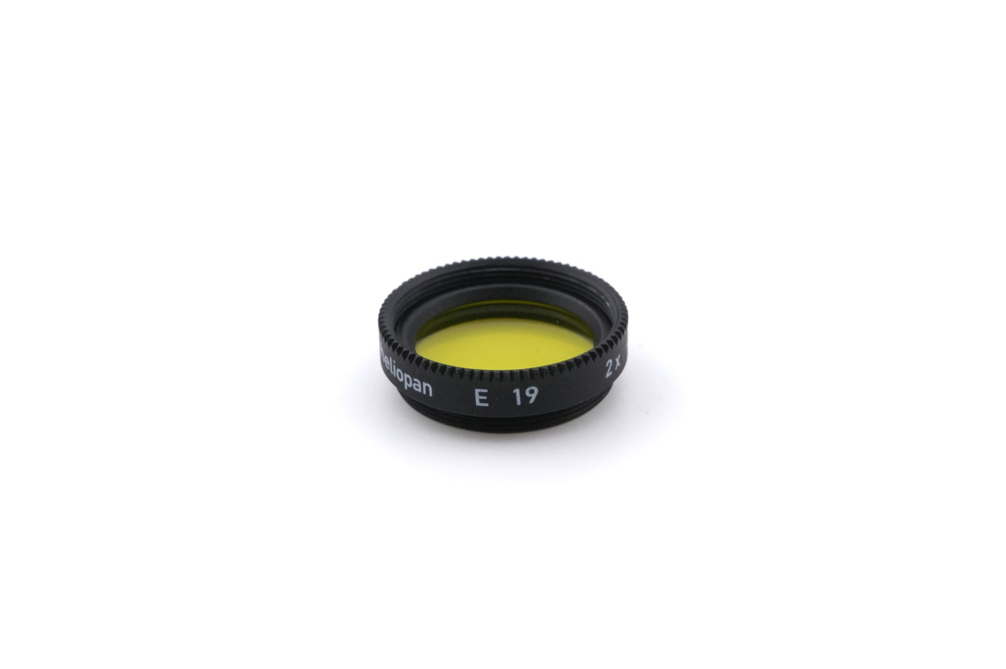 Heliopan 19mm Yellow Filter 2x -1