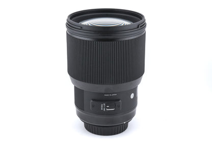 Sigma 85mm f1.4 DG HSM Art