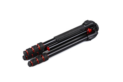 Manfrotto MK190GOA4 + 190GO! Aluminum 4-Section Tripod MS