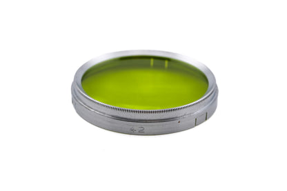 Ceneiplan 42mm Yellow-Green Push-On Filter